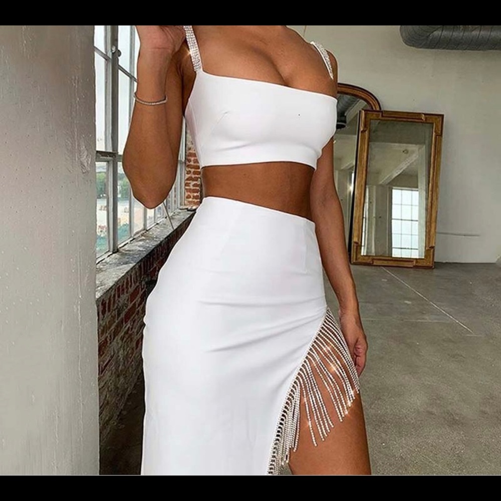Fashion Nova size M two piece. Never used!